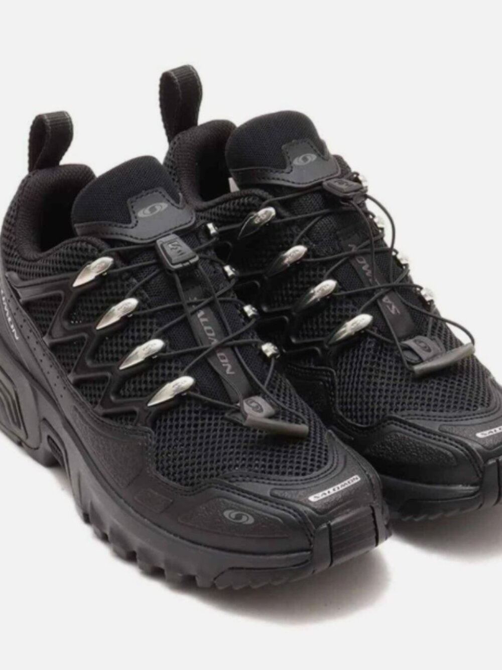 Salomon ACS+ OG Black Silver Size 5.5 / W6.5 New - Picture 4 of 6